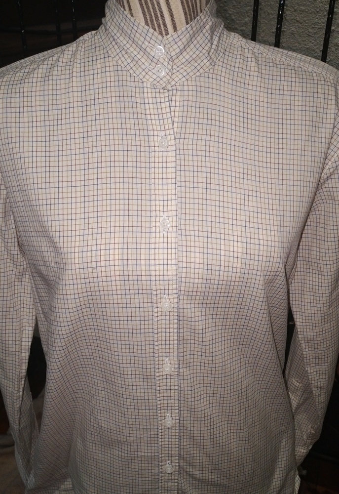 Ladies Show Shirt Tattersall Sterling Size 38